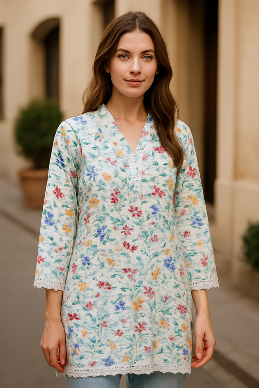 Long Soft Cotton ladies kurta