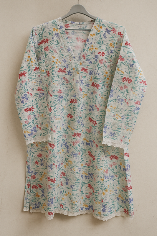 Long Soft Cotton ladies kurta